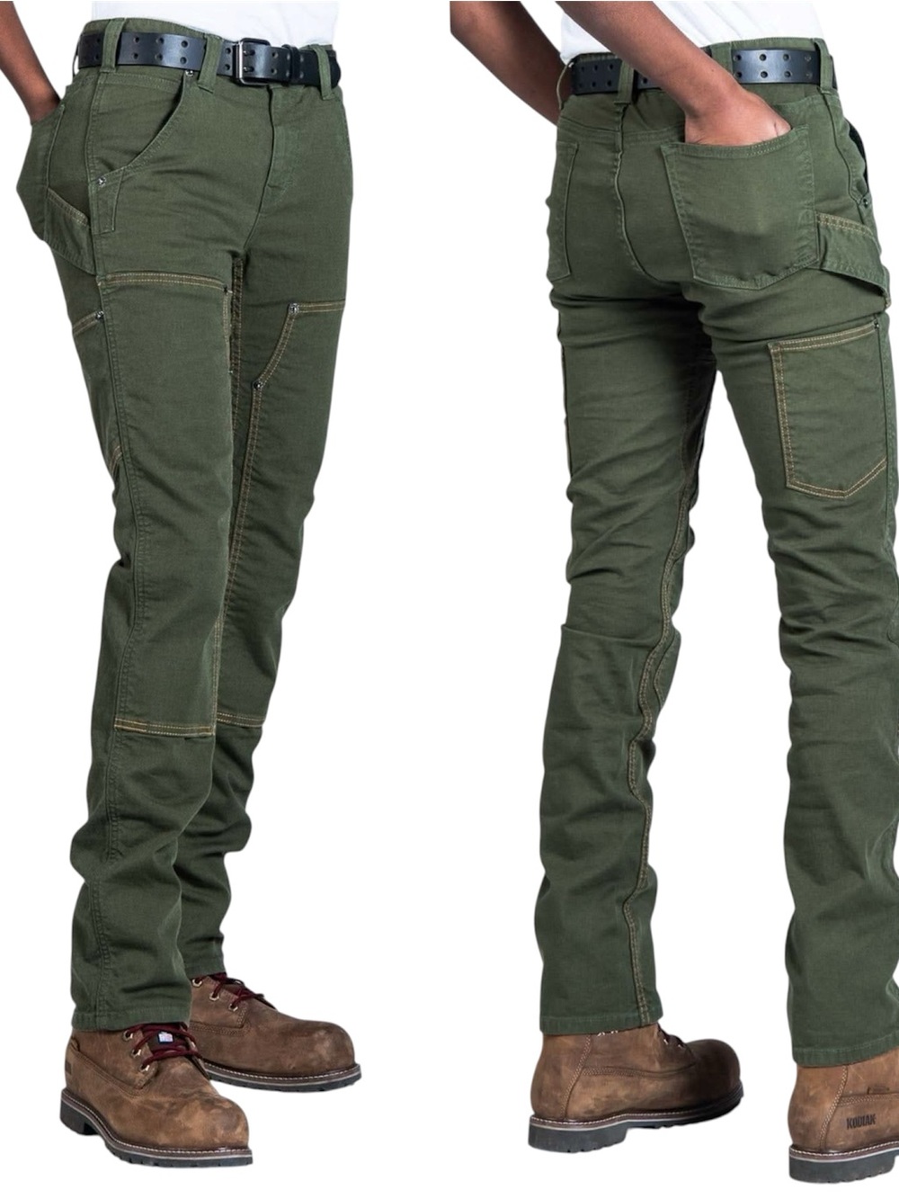 Dovetail Workwear | Maven X Pant Moss Green Canvas Work Pants Size 00 / 28